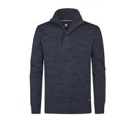 Troyer PETROL INDUSTRIES, Herren, Gr. XXL, royal navy, Strick, Obermaterial: 87% Baumwolle, 13% Polyester, casual, regular fit, Langarm Bündchen, Pullover (95230531-XXL) royal navy