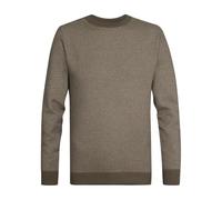 Petrol Herren Men Knitwear Round Neck Basic Unterhemd, Mossy Stone, XXL