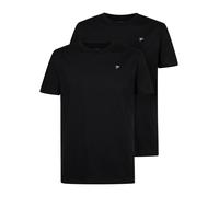 Petrol Industries - 2er-Pack Basic-T-Shirt Rundhals Grit Herren - M