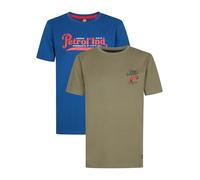 Petrol Industries - 2er-Pack T-Shirts mit Logo Yazoo 164