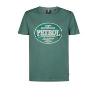 Petrol Industries - Bedrucktes Jersey T-Shirt Estrella Grün XL