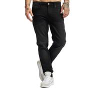 Petrol Industries Herren Jeans Russel Tapered Fit Schwarz 29W/34L