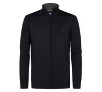 Petrol Strickjacke Nevada Feinstrick Herren Schwarz L
