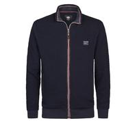 Petrol Industries - Gerippte Strickjacke Kenai Blau XXL
