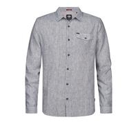 Petrol Industries - Gestreiftes Leinenmix-Hemd Eclipse Herren XL