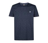 Petrol Industries - Gestreiftes T-Shirt Seabreeze Herren - Blau 2XL