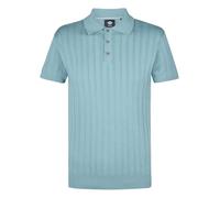 Petrol Industries - Gestricktes Poloshirt Seafoamcrest Blau S
