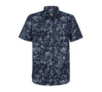 Petrol Industries - Hemd mit Allover-Muster Barracuda Herren - Blau L