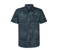 Petrol Industries - Hemd mit Allover-Muster Seafoamview Herren - Grün S