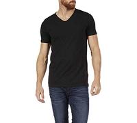 Petrol Industries T-Shirt, V-Ausschnitt L (48/50) schwarz Herren Shirts T-Shirt L (48/50) schwarz, schwarz