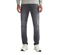 Petrol Industries Seaham Slim Fit Jeans Blue Grey, Einfarbig