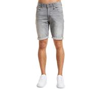 Petrol Industries Herren Jeansshorts Baumwolle hellgrau S