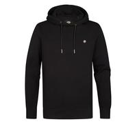 Kapuzensweatshirt PETROL INDUSTRIES, Herren, Gr. XXXL, schwarz, Sweatware, Obermaterial: 95% Baumwolle, 5% Elasthan, casual, regular fit taillenbedeckt, ohne Ausschnitt, Langarm Rippbündchen, Sweatshi