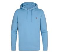 Petrol Industries Regular Fit Kapuzen Sweatshirt blau, Einfarbig
