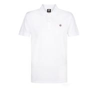 Poloshirt PETROL INDUSTRIES, Herren, Gr. XXL, weiß (hellweiß), Jersey, Obermaterial: 100% Baumwolle, unifarben, regular fit taillenbedeckt, ohne Ausschnitt, Shirts, mit Logo Stickerei (63967012-XXL) h