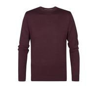 Petrol Industries Herren Pullover - Rundhalsausschnitt - Regular Fit - Feinstrickpullover - Herrenbekleidung - Rot - XL