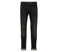 Petrol Industries Herren Slim Fit Jeans Jackson - Stretch Denim - Jeanshose - Essential Collection - Herrenbekleidung - Schwarz - W28L34