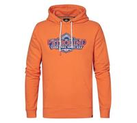 Petrol Industries Herren Sweater Hooded Pullover, Orange (Blazing ORANGE), Small
