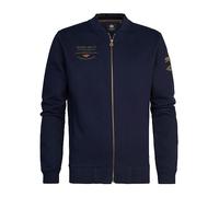 Petrol Industries Herren Sweater Kragen Reißverschluss Sweatshirt, blau (Midnight Navy), XXL