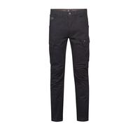Cargohose PETROL INDUSTRIES, Herren, Gr. 31, Länge 32, schwarz, Web, Obermaterial: 98% Baumwolle, 2% Elasthan, normal lang, Hosen Cargohose (56598165-31) schwarz