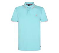 Petrol Industries Regular Fit Poloshirt Kurzarm hellblau