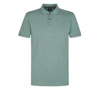 Petrol Industries Regular Fit Poloshirt Kurzarm grün