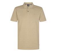 Petrol Industries Regular Fit Poloshirt Kurzarm beige
