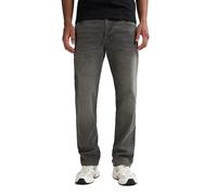 Loose-fit-Jeans PETROL INDUSTRIES, Herren, Gr. 34, Länge 34, schwarz (schwarz stone), Denim/Jeans, Obermaterial: 99% Baumwolle, 1% Elasthan, bequem lang, Jeans (42832943-34) schwarz stone