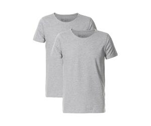 Petrol Industries - Lot de 2 t-shirts basiques à col rond Hommes - Gris 2XL