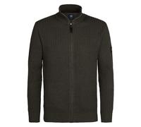 Petrol Industries Regular Fit Cardigan grün, Einfarbig