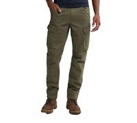 Petrol Industries - Herrenbekleidung - Cargohose - Slim Fit - Grün - W38L32