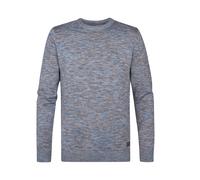 Petrol Industries - Melierter Pulover Dover Herren - Blau M