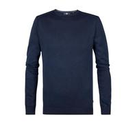Petrol Industries, Men Knitwear Round Neck Basic, M-1050-KWR203, Navy Blue, L
