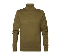 Petrol Industries Modern Fit Rollkragenpullover braun, Einfarbig