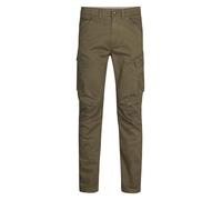 Petrol Industries Pantalones Cargo Hombre Slim Fit - Pantalones Largos Con bolsillos funcionales - Ropa para Hombre, Verde Militar, 30W/ x 32L