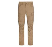 Petrol Industries Herren Cargohose Slim Fit - Lange Hose Mit Funktionale Taschen - Herrenbekleidung - Braun - W34L32