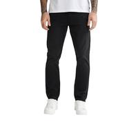 Petrol Industries Pantalones Vaqueros para Hombre, Corte Recto Starling, Pantalones Vaqueros elásticos, ropa de Hombre, Negrostone, 38W x 34L