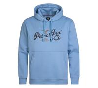 Petrol Industries - Plus-Size Artwork Hoodie Flagstaff Blau 4XL