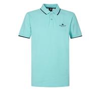 Petrol Industries Poloshirt in Türkis - Größe M | Herren Plussize