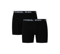 Petrol Industries Regular Fit Boxershorts schwarz, Einfarbig