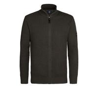 Petrol Industries Regular Fit Cardigan grün, Einfarbig