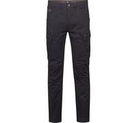 Petrol Industries Regular Fit Cargohose schwarz, Einfarbig
