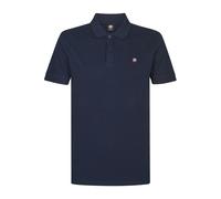 Petrol Industries Regular Fit Poloshirt Kurzarm Navy Blau