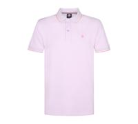 Petrol Industries Regular Fit Poloshirt Kurzarm violett