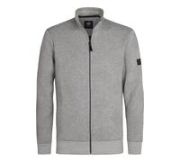 Petrol Industries Regular Fit Strickjacke hellgrau, Meliert