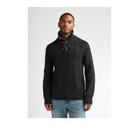 Petrol Industries Regular Fit Strickpullover Iron Steel, Gemustert