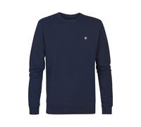 PETROL INDUSTRIES Hombre Men Sweater Round Neck, Navy Blue, Small