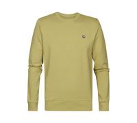 Petrol Industries Regular Fit Sweatshirt Rundhalsgrün, Einfarbig