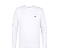 Petrol Industries Regular Fit Sweatshirt Rundhalsweiss, Einfarbig
