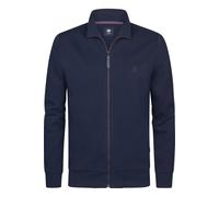Petrol Industries Regular Fit Sweatshirt Zipdunkelblau, Einfarbig